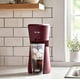 thumbnail image 4 of Mr Coffee Iced Coffee Maker con vaso reutilizable de 22oz y filtro de café, color vino (burgundy) Mr. Coffee 1, 4 of 5