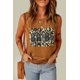 thumbnail image 2 of ABPHQTO Camiseta sin mangas con estampado de leopardo BABE para mujer, 2 of 5