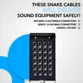 thumbnail image 4 of Snake Cable Seismic Audio SACB-24x8x100 24 canales 30 m, 4 of 7