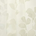 thumbnail image 2 of Exclusive Home Curtains Wilshire Burnout Sheer Grommet Top Curtain Panel Pair, 54x63, Ivory, 2 of 7