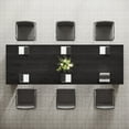 thumbnail image 6 of Tribesigns 7 ft Conference Table for 6 to 8 People, Modern Rectangle Meeting Table, Black, 6 of 7
