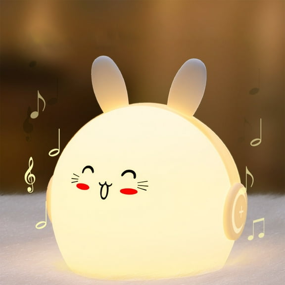 JOGZMZ Children's Cute Night Light, Nursery and Toddler Sensor Nursery Light, Portable Night Light for Children's Room, Rechargeable Sleeping Lights for Girls, Home Essentials