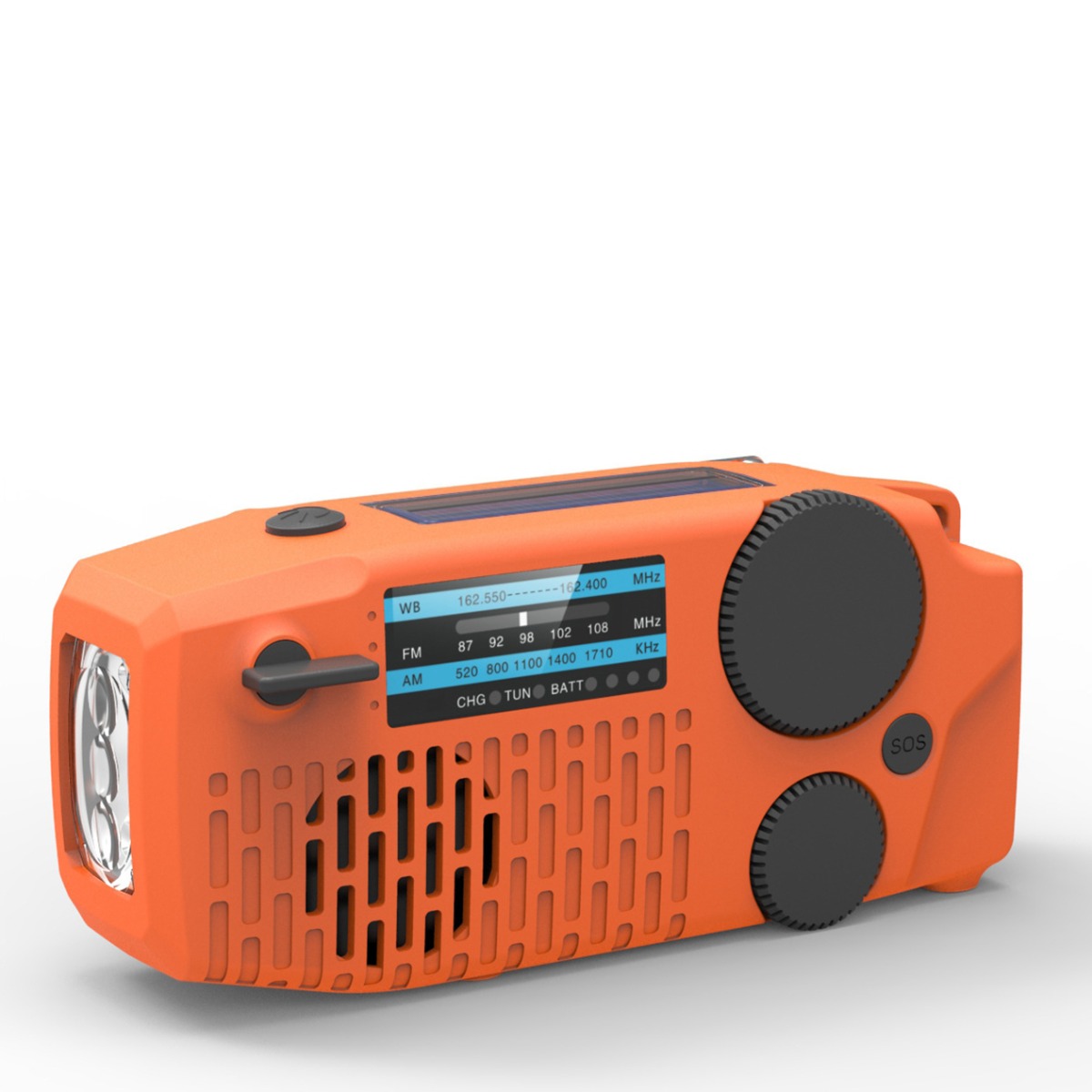 Sirius Survival Portable Emergency Weather Radio, Orange, PEWR-OR - image 3 of 5