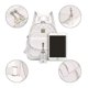 thumbnail image 4 of Women's Elegant Leather Backpack - 3 In 1 Casual Daypack Backpacks,white, 4 of 5