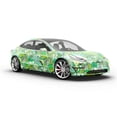 thumbnail image 6 of Rwraps Geometric Floral Blessed Island Matte Vinyl Film Wrap 59in x 10ft Vinyl Vehicle Car Film, 6 of 9