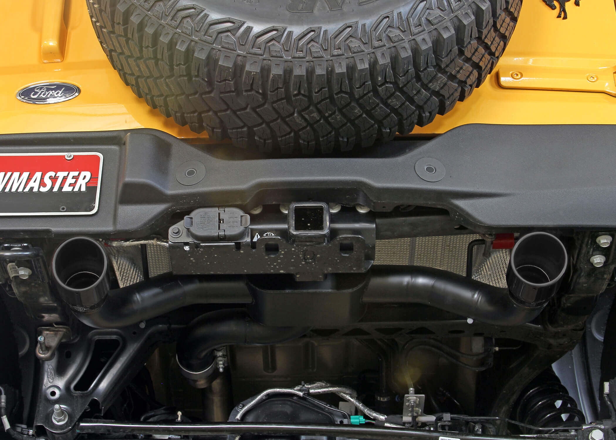 Flowmaster 818101 Outlaw Cat-Back Exhaust System Stainless Dual Exit