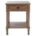 thumbnail image 2 of SAFAVIEH Allura Solid Rustic 1 Drawer Accent Table, Brown, 2 of 7