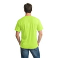 thumbnail image 4 of JERZEES Hi- Vis Unisex Dri-Power Performance Work T-Shirt, Workwear Poly Safety Green Tee, 2 Pack, XL, 4 of 5