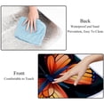 thumbnail image 4 of Butterfly Canvas Picnic Blanket Waterproof Outdoor Extra Large for Family Beach Hiking Camping - Foldable and Portable Mat with Carry Handle - Durable, Easy to Clean, Lightweight., 4 of 6