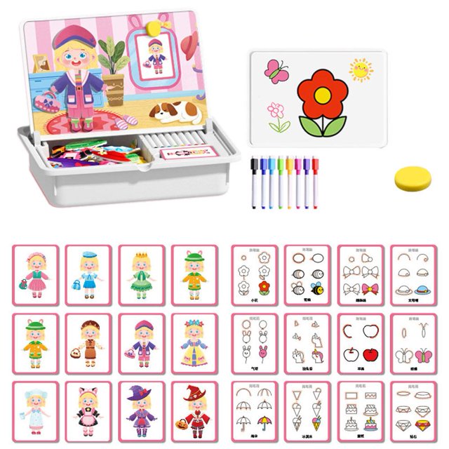 Magnetic Expression Puzzle Set, Creative Magnetic Face Matching Game for Family Interaction, Home Entertainment and Gift Decoration