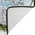 thumbnail image 5 of Dreamtimes Christmas Tree Gift Non-Slip Area Rug 72"x48", Winter Snowy Landscape Soft Non Slip Washable Floor Mats for Indoor Front Porch,Living Room, Bedroom,Kitchen, 5 of 5