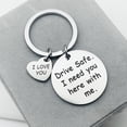thumbnail image 6 of Fashionable Stainless Steel Keychain for Father and Daughter Gifts, 6 of 6