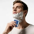 thumbnail image 2 of Men's Shaver Head Shaver For Smooth Shaving Portable Mini Travel Shaver For All Skin Types Quick And Comfortable Facial Hair Removal - Blue, 2 of 4