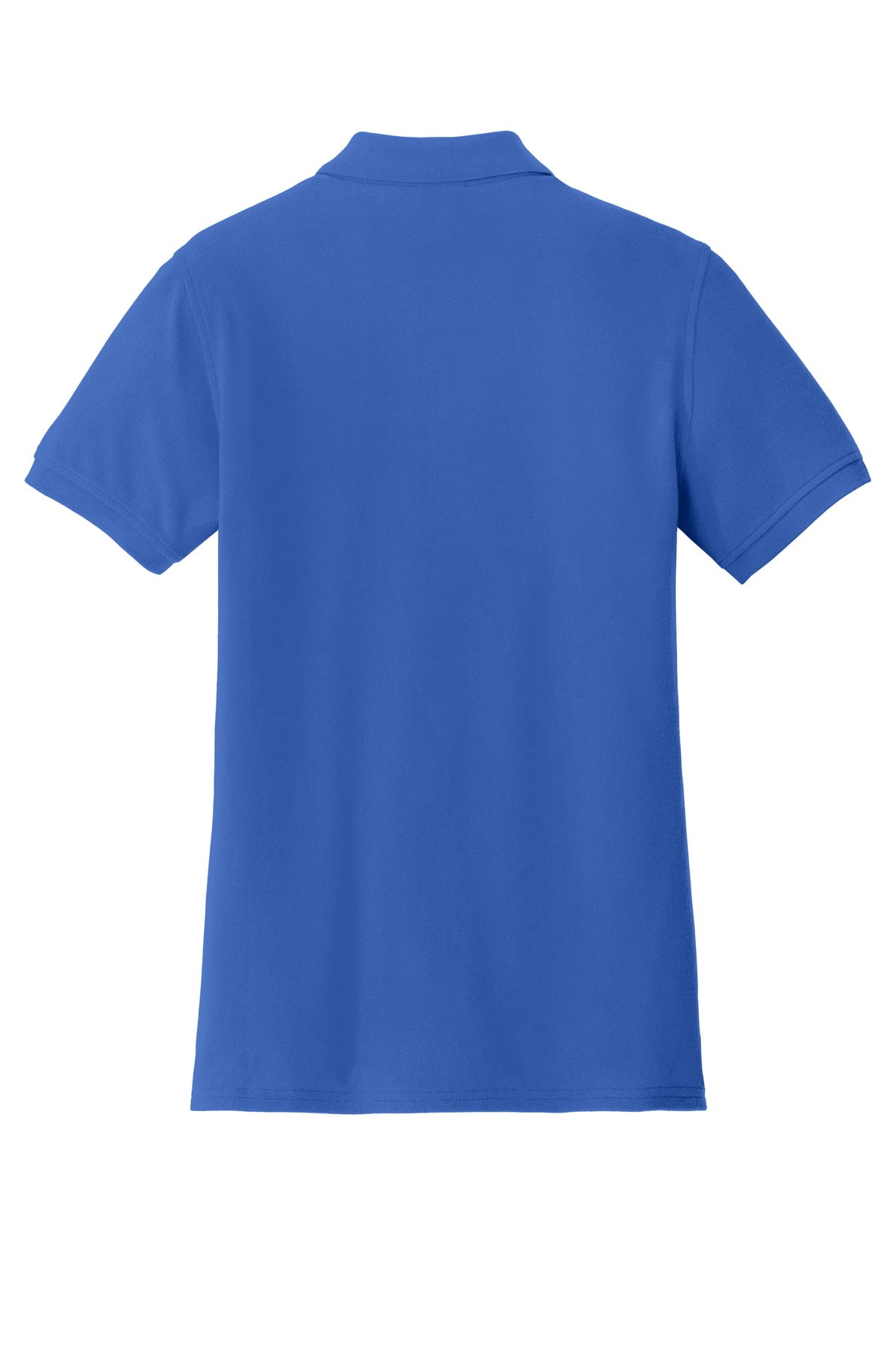 Port & Co Women's Ring Spun Pique Polo, Royal, X-Small