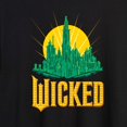 thumbnail image 3 of Wicked: Part 2 -  Emerald City - Women's Oversized Graphic T-Shirt, 3 of 5