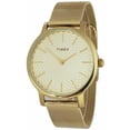 thumbnail image 1 of Timex TW2T25900 Gold-Tone Mesh Ladies Watch, Stainless Steel, 1 of 3