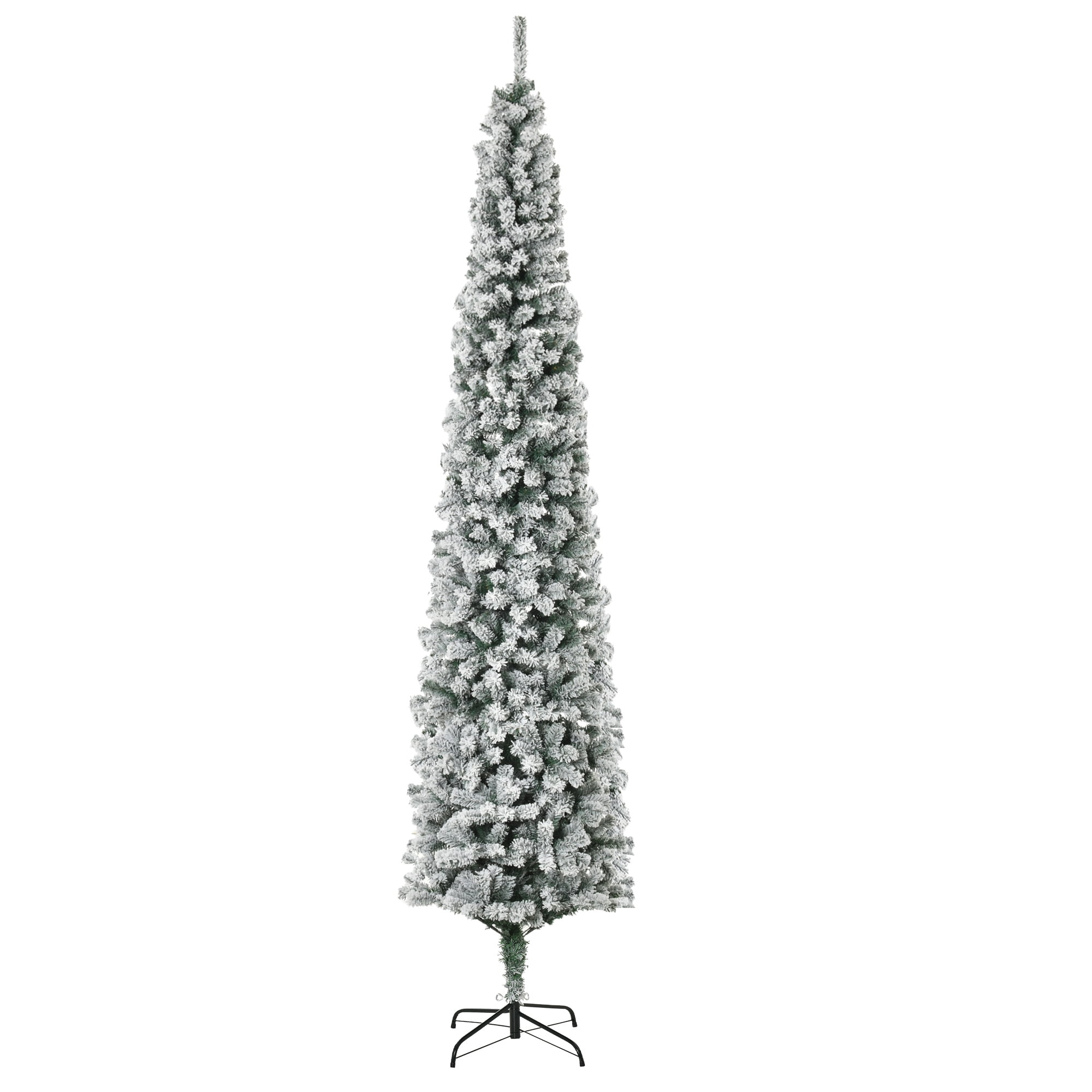 Details about   New Artificial Christmas Tree Undecorated Xmas Tree with Stand Flocked Navidad 