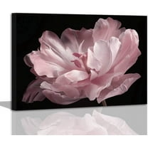 Pink Bathroom Decor - Bathroom Decor Wall Art Pink Wall Decor Black And White Decor Plant Wall Decor Pink Bedroom Decor Bathroom Pictures Black And White Wall Art Bathroom Decor Stretched 12x16inch