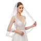 thumbnail image 2 of Velo de novia de tul simple para mujer, velo de novia corto para despedida de soltera con peine para boda, despedida de soltera Sailing Electrónica, 2 of 5