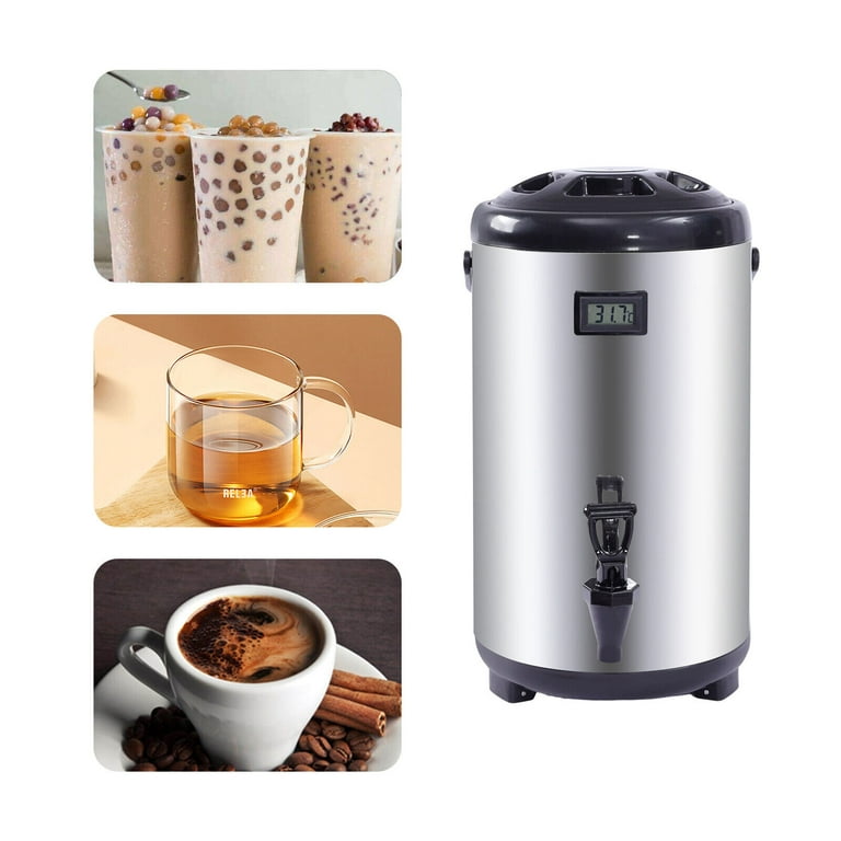 Airpot Hot & Cold Drink Dispenser, Coffee Thermos Dispenser
