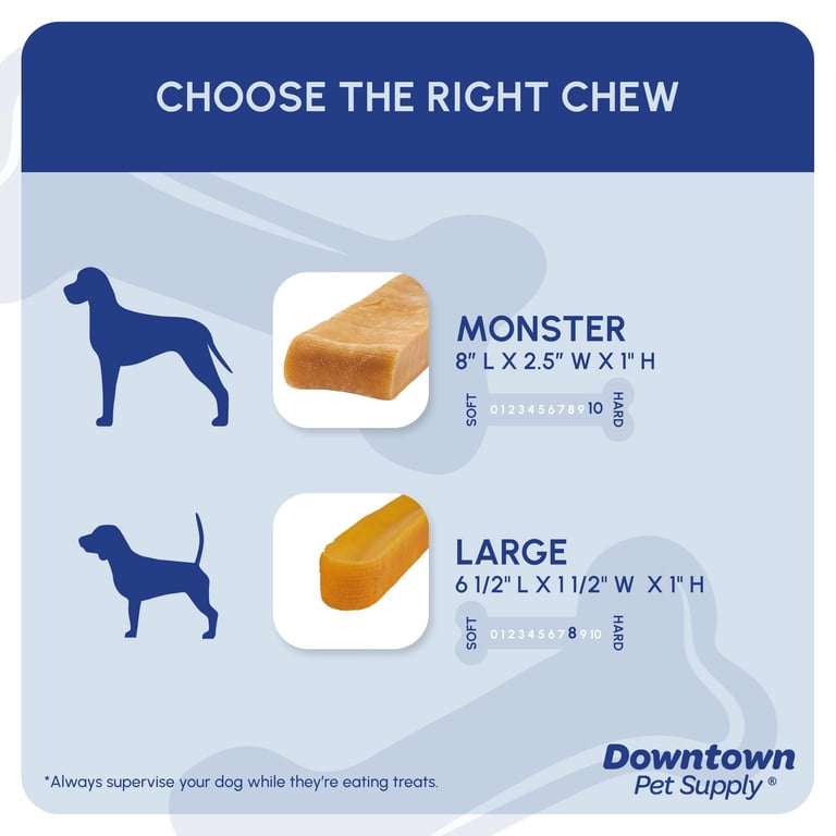 Downtown Pet Supply Himalayan Yak Chews, Dental Dog Treats, 0.5 Lb photo 4