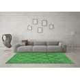 thumbnail image 3 of Ahgly Company Indoor Rectangle Persian Emerald Green Traditional Area Rugs, 5' x 7', 3 of 4
