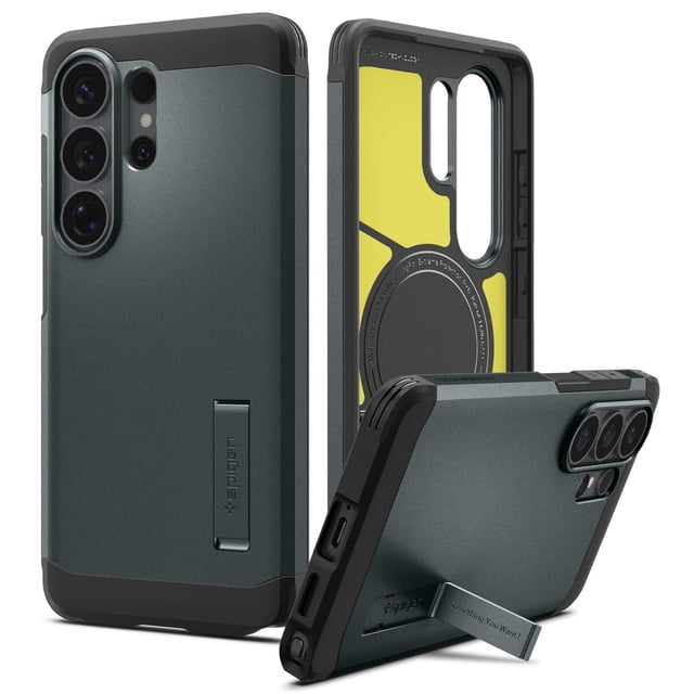Funda Spigen Tough Armor MagFit con soporte para Galaxy S26 Ultra