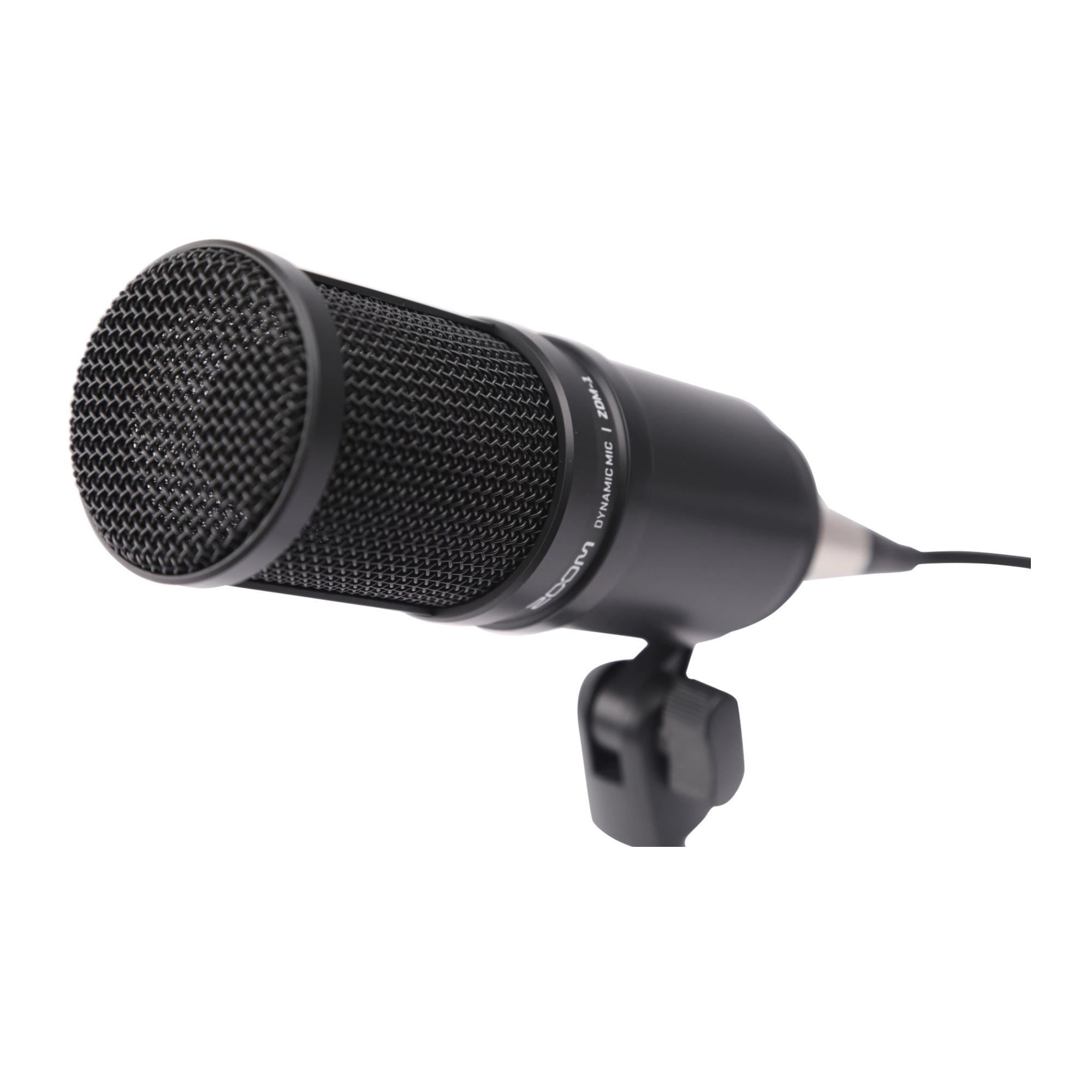 Zoom ZDM-1 Pro Podcast Microphone Bundle with Knox Gear Boom Arm Bundle