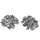 thumbnail image 1 of 100 Piezas de Doble Línea de Pesca de Cobre, de , Engarces de Pescado, 1 Mm / 1, de Diámetro, útil Extremadamente Larga Zulema Manguito de bucle de prensado, 1 of 8