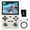 White_Free Size, variant on Kchsji K36 Portable Game Console, 16000+ Games Built-in, 35" HD Color Screen, Dual Joysticks, 64GB Card, Supports Various Emulators, Ideal for Gamers, s, Travel Entertainment