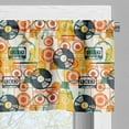 thumbnail image 5 of Ambesonne Music Valance & Curtain, Cassette Radio Vinyl, 55"x45", Multicolor, 5 of 7