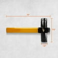 thumbnail image 2 of Armor All Steering Wheel Lock, Heavy-Duty Anti-Theft Car Device, Virtually Unduplicatable Unique Key Design, Carbon Steel Build, Easy Use Quick Lock, Universal Design for Steering Wheels 5.5”–5.7” in, 2 of 8