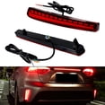 thumbnail image 3 of For Toyota For Corolla 19-22 Hatchback Red Led Rear Bumper Reflector Brake Light Mingyqi, 3 of 8
