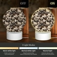 thumbnail image 3 of Naloa Pug Acrylic LED Night Light Custom LED Lights Personalized Nightlight Customized Gifts for Family Couples Friends, 3 of 9