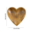 thumbnail image 6 of Heart Prayer Bowl Wooden Wood Dough Bowl Prayer Heart Blessing Bowl Religious Christmas Christian Gifts for Women Men, 6 of 6