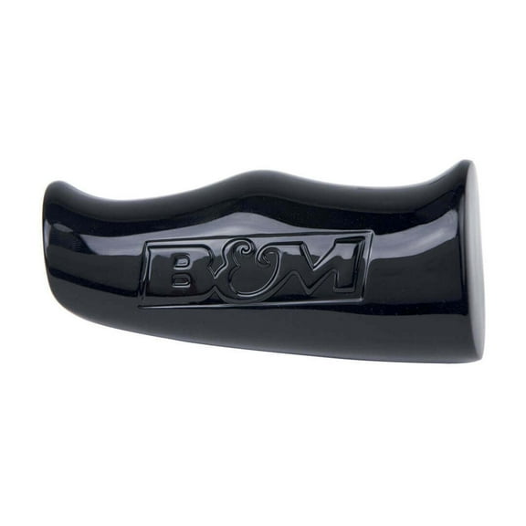 B&M 80642 Universal Shifter T-Handle with B&M Logo, Black Plastic, SAE Threads