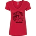 thumbnail image 3 of Inktastic Summer Vacation Mode Anna Maria Island Florida Women's V-Neck T-Shirt, 3 of 5