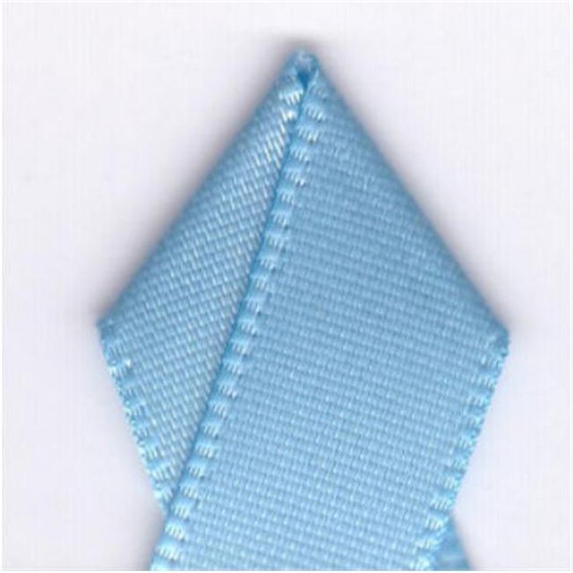 Papilion R074400160311100Y .63 in. Double-Face Satin Ribbon 100 Yards - Blue Mist