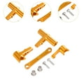 thumbnail image 6 of guohui RC Car Steering Assembly Metal Upgrade Kit for Wltoys 1/10 104009 1/12 12401 Gold, 6 of 9