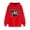 C Red, variant on Fjofpr Sweatshirts & Hoodies Women Plus Size Womens Clothes Plus Size Women's Print Winter Hoodie Pullover Tops Long Sleeved Comfortable Sweatshirt
