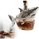 thumbnail image 2 of Jaws 50th Souvenir Animal Shaped anniversary whiskey bottle Personalized Liquor Bottles for Whisky Lover Men Dad Husband, 2 of 5