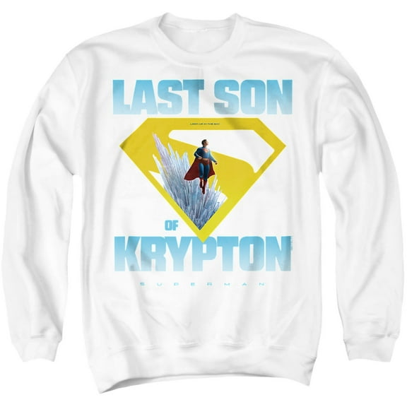 Superman 2025 Last Son of Krypton Unisex Adult Crewneck Sweatshirt