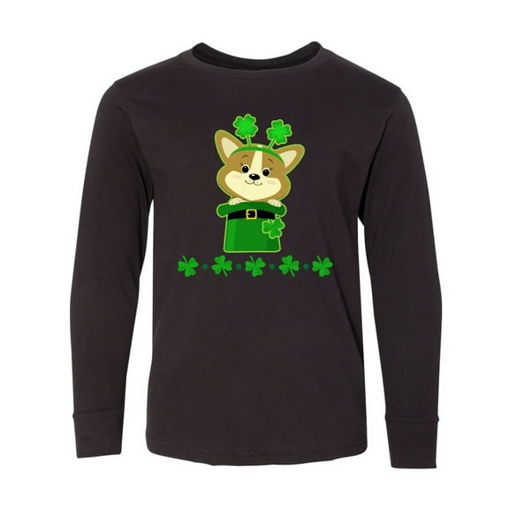 Inktastic St Patricks Day Clothes Long Sleeve Youth T-Shirt