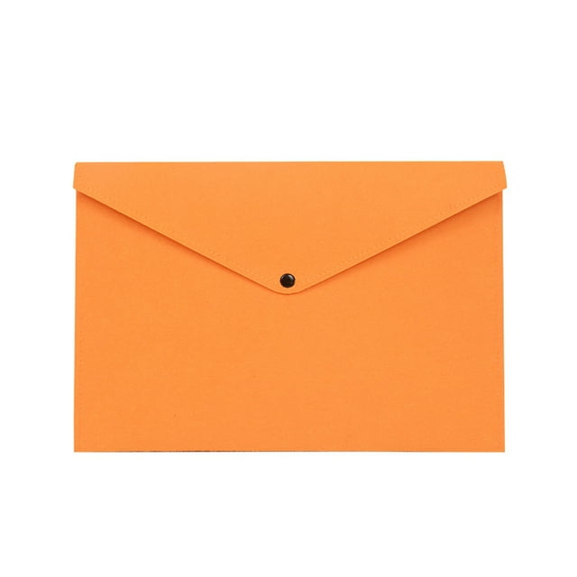 Bewildely Organizador de carpetas de fieltro Manténgase organizado con facilidad y estilo Bolsa de documentos de fieltro duradera y sin desorden Almacenamiento y organización del hogar naranja