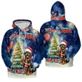 thumbnail image 3 of Merry Christmas and Happy New Year Santa Rottweiler Holiday Xmas Winter All Over Print 3D Hoodie Unisex Merch Hoodies Rottie Dog Lover Gifts Idea - 00024, 3 of 6