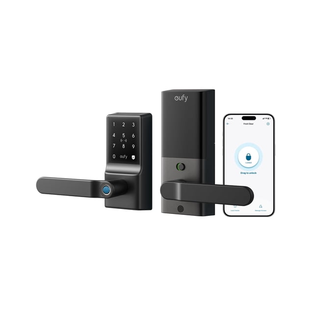 Cerradura inteligente de seguridad eufy con manija