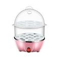 thumbnail image 2 of Clearance Egg Steamer under $5,Eggs Cooker Double Breakfast Machine Stainless Steel Multi Function Steamer, 2 of 6