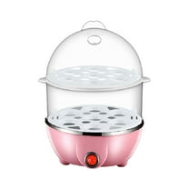 THLKIF Double Tier Electric Egg Cooker Boiler Maker Soft, Medium or Hard Boil, 14 Egg Capacity Two Layer Egg Maker,Egg Steamer,With Automatic Shut Off, Dishwasher Safe