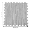 thumbnail image 6 of 12PCS Grey Interlocking Foam Tiles 23.62" x 23.62" EVA Foam Puzzle Floor Mats Exercise Mats for Home Workout 12 Tiles, 6 of 16