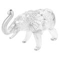 thumbnail image 6 of GOOHOCHY Crystal Elephant Sculpture Decor Desktop Crystal Elephant Figurine Lovely Elephant Sculpture, 6 of 8